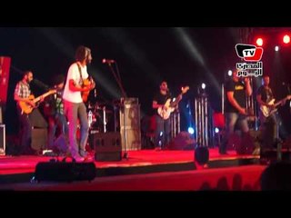 تحت سفح الأهرامات.. فرق فنية تحيي حفل إستضافة كأس العالم