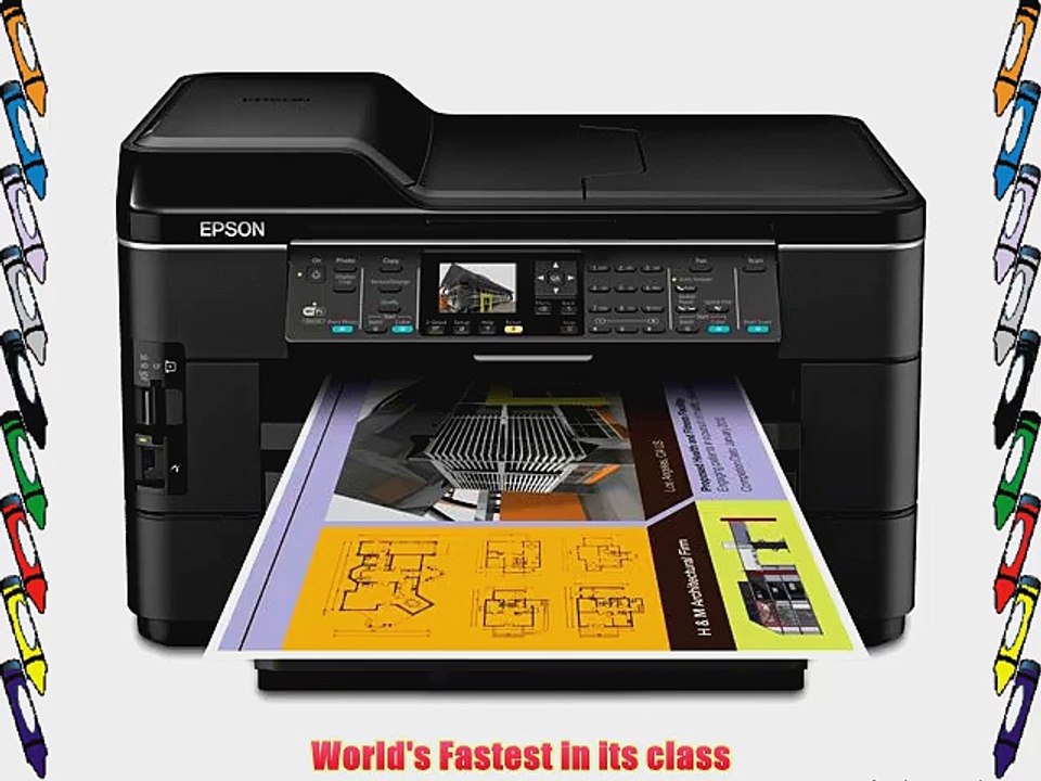 Epson C11CB33201-N WorkForce WF-7520 All-in-One Printer Refurbished
