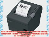 Epson TM-T88V Direct Thermal Printer - Monochrome - Desktop - Receipt Print. TM-T88V-084 SER USB