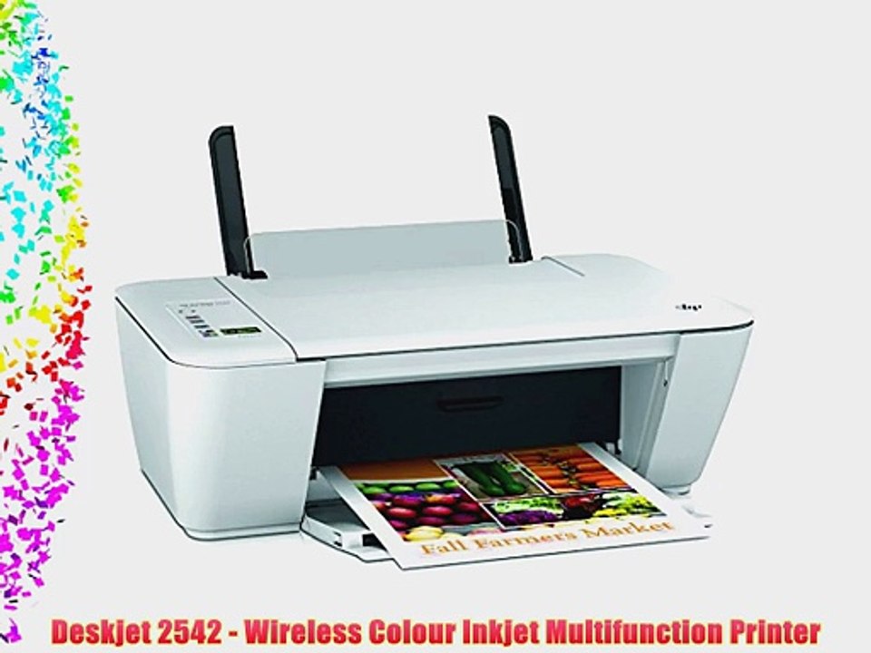 Deskjet 2542 - Wireless Colour Inkjet Multifunction Printer