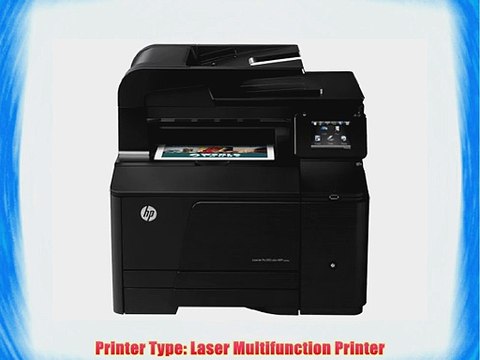 LaserJet Pro M276NW Laser Multifunction Printer - Color - Plain Paper Print - Desktop