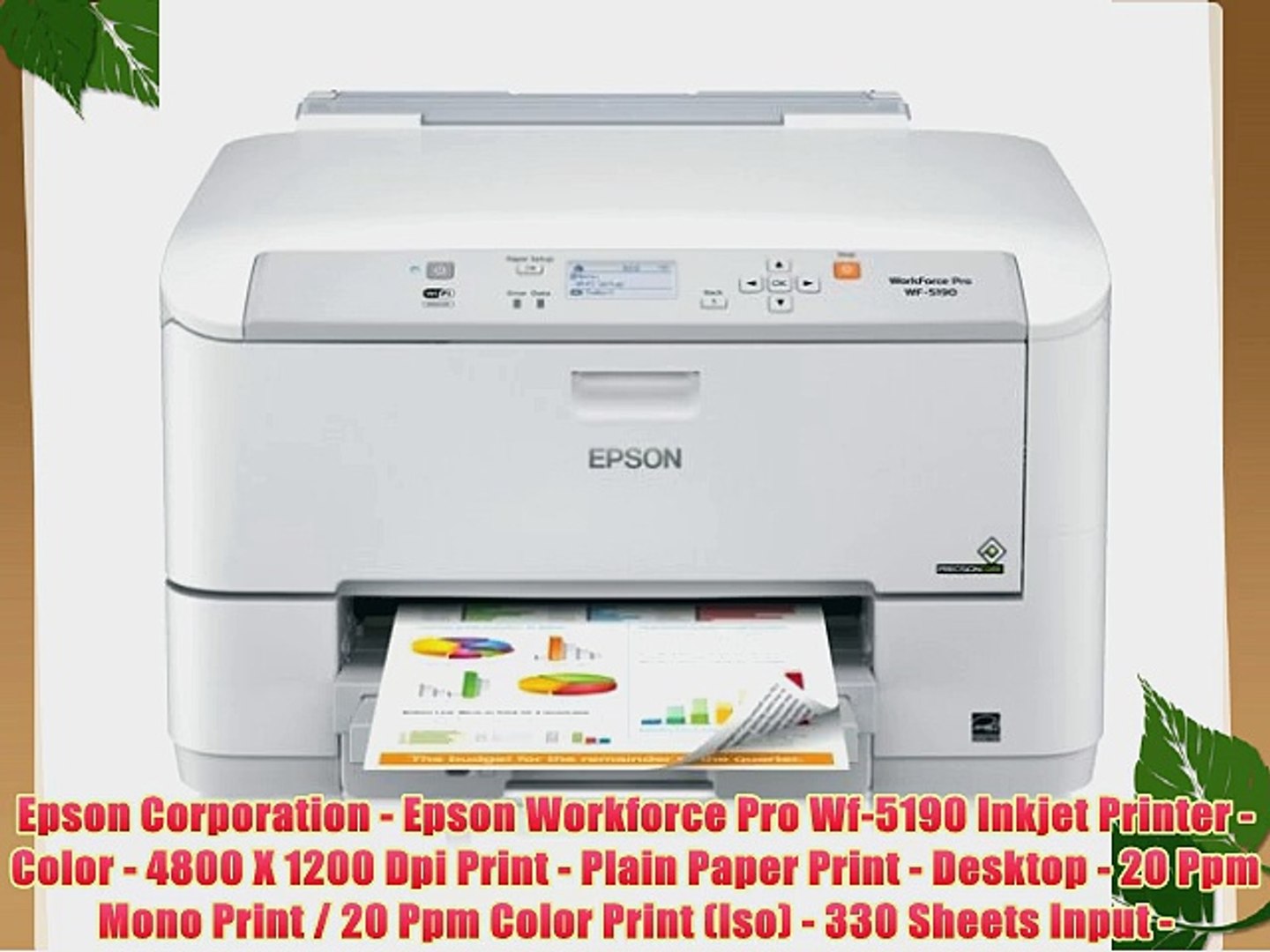epson workforce 5190