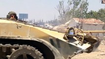 Syria War. Syrian Tanks In Heavy Fighting With Rebels Go Pro 1080p / Сирия Танки в боях за Аль-Кабун