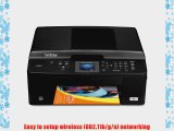 Brother Printer MFCJ425W Wireless Color Photo Printer with Scanner Copier and Fax