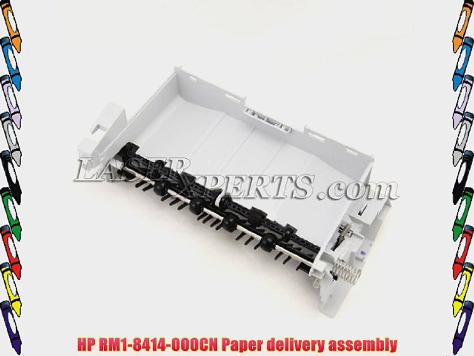 HP RM1-8414-000CN Paper delivery assembly