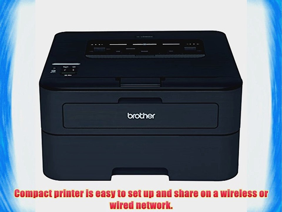 Brother Hl-l2360dw Laser Printer - Monochrome - 2400 X 600 Dpi Print - Plain Paper Print -
