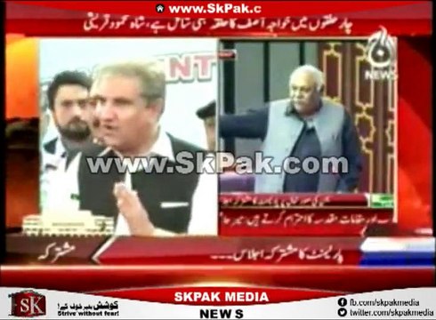Hasil Bizenjo addressing National Assembly on Yemen Issue