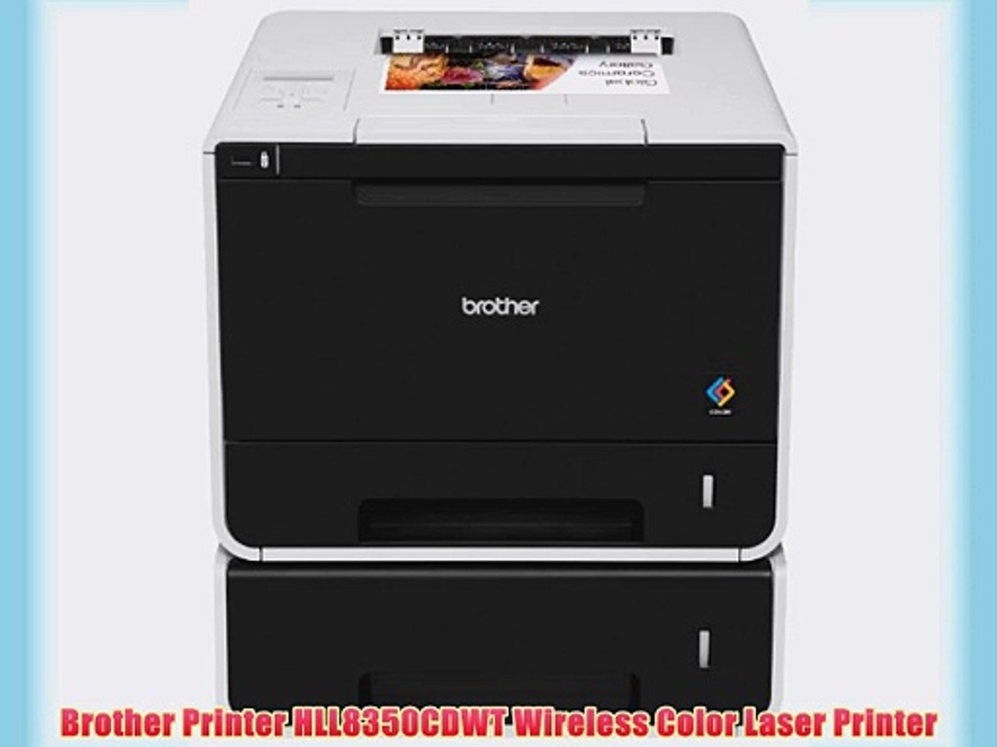 ⁣Brother Printer HLL8350CDWT Wireless Color Laser Printer