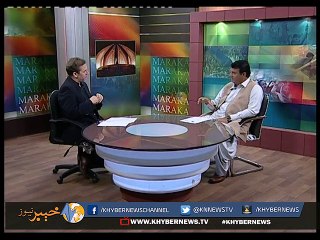 Khyber News Maraka With Hassan Khan | Ep # 128 1st May, 2015