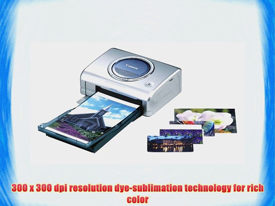 Canon CP-300 Photo Printer - video Dailymotion
