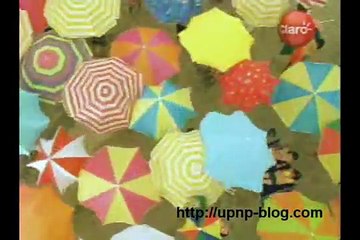 Comercial claro peru: te clavo la sombrilla