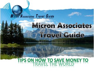 Tips on how to save money to travel the world