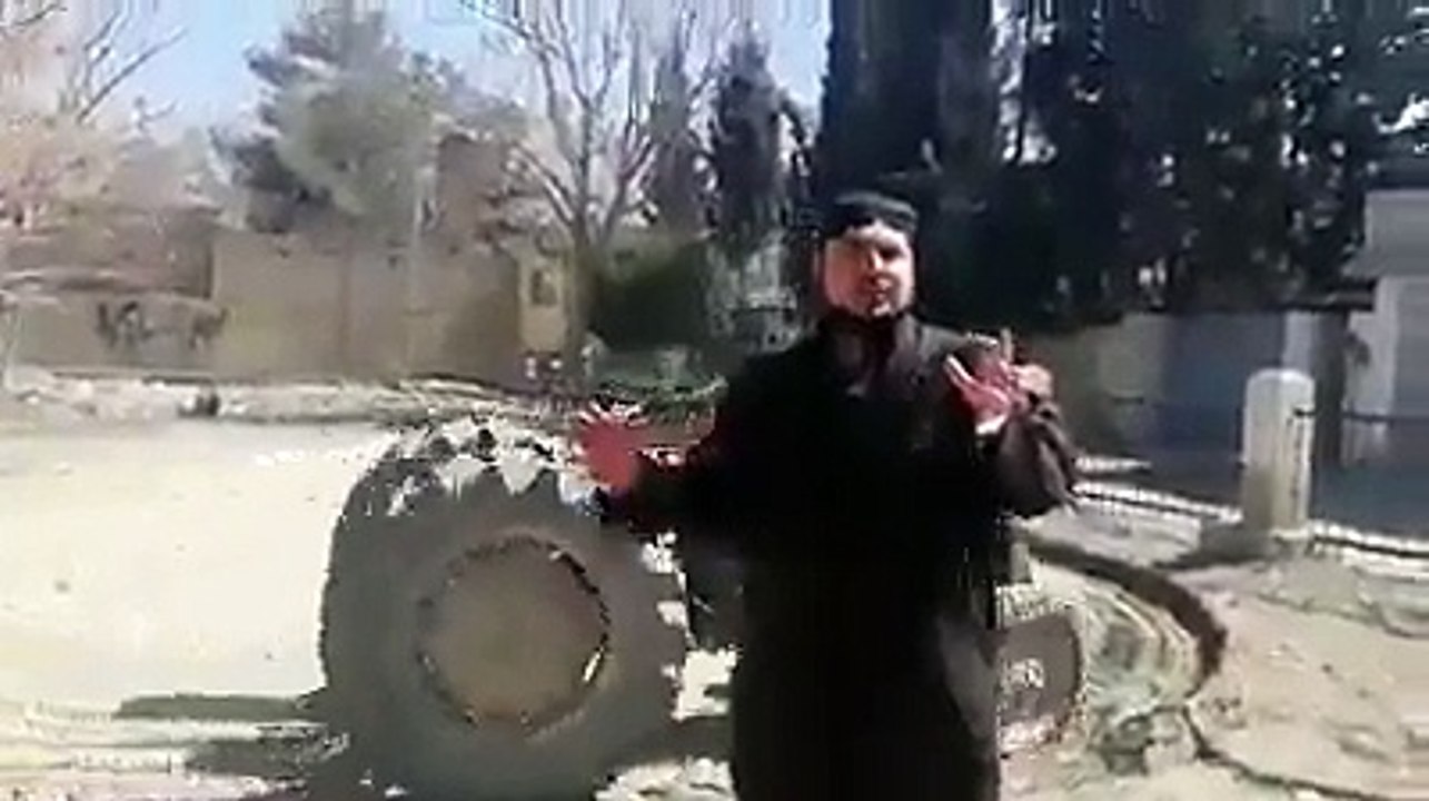 Tractor Working in the Field Without Driver