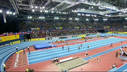 IAAF Indoor GP 2012 60 meter Asafa Powell 6.49