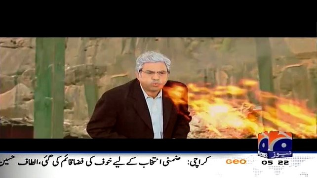 This Is Actual Defeat Of JUI From PTI In NA-246, Hamid Mir Making Fun Of Tariq Ullah (JUI) In Front Of Ali M. Khan (PTI)