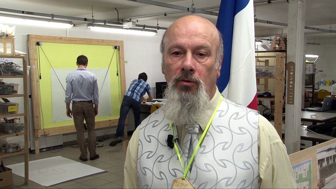 Claude Soria présente le FabLab Festival