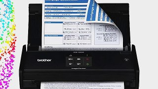 Brother ADS1000W Compact Color Desktop Scanner with Duplex and Wireless Networking