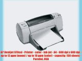 HP Deskjet 970cxi - Printer - color - ink-jet - A4 - 600 dpi x 600 dpi - up to 12 ppm (mono)