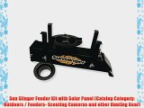 Sun Slinger Feeder Kit with Solar Panel (Catalog Category: Outdoors / Feeders- Scouting Cameras