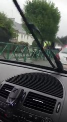 Accident spectaculaire avenue de la Marne à Vannes