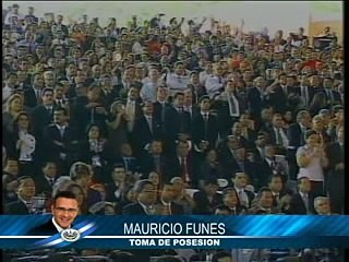 Toma de posesion de Mauricio Funes como Presidente de El Salvador
