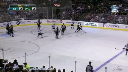 Joe Thornton vs Jamie Benn Feb 23, 2013