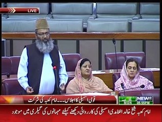 ناظم اعلیٰ ڈاکٹر حافظ عبدالکریم کا سعودی یمن مسئلہ پر پارلیمنٹ میں خطاب