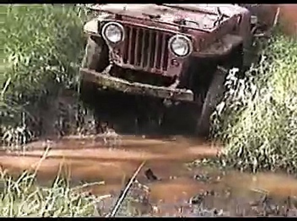 '46 Willys Jeep In The Creek!