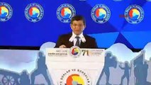 Başbakan Ahmet Davutoğlu, TOBB Genel Kurulu'nda Konuştu