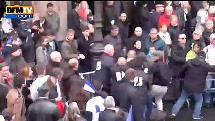 Défilé FN trois journalistes de Canal+ agressés par des mili