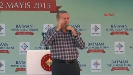 Batman -Cumhurbaşkanı Recep Tayyip Batman'da Toplu Açılış Töreninde Konuştu -5