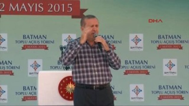 Batman -Cumhurbaşkanı Recep Tayyip Batman'da Toplu Açılış Töreninde Konuştu -5