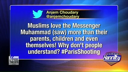 Sean Hannity | Radical imam Anjem Choudary on Charlie Hebdo attack - paris attack