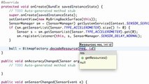 127. Android Application Development Tutorial - 127 - OnSensorChanged accelerometer method