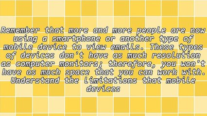 Tips And Information To Make Marketing Via Email Work For Your Business