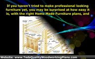 ★ DIY Wood Furniture Making Plans - Woodworking Designs