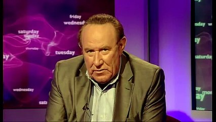 BBC This Week with Andrew Neil, 8th December 2011, closed with dancing to Underworld & 'Born Slippy'