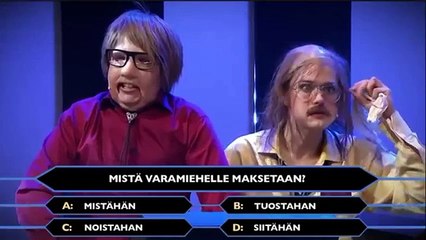 Putous 2013 | 26.1.2013 | Haluatko vuoden sketsihahmoksi | Samppa Linna | Kristoffer Taxfree