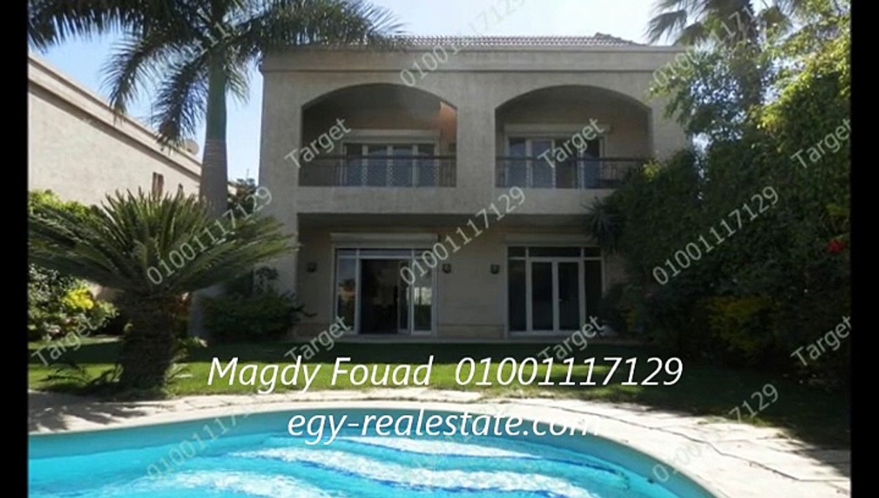 villa for rent in uptown cairo