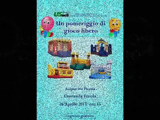 U.S. Acli provinciale "Un pomeriggio di gioco libero"
