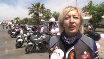 İzmir - Dünya Kadın Motosiklet Sürücüleri Gününde Toplandılar
