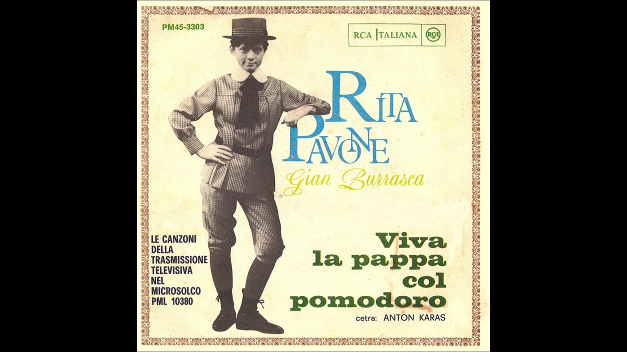 Rita Pavone - Viva la pappa col pomodoro [1965] - 45 giri