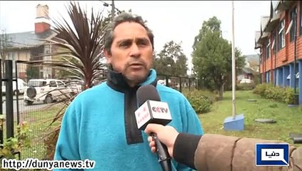 Dunya News - Rainfall in Chile volcano cause mudslides