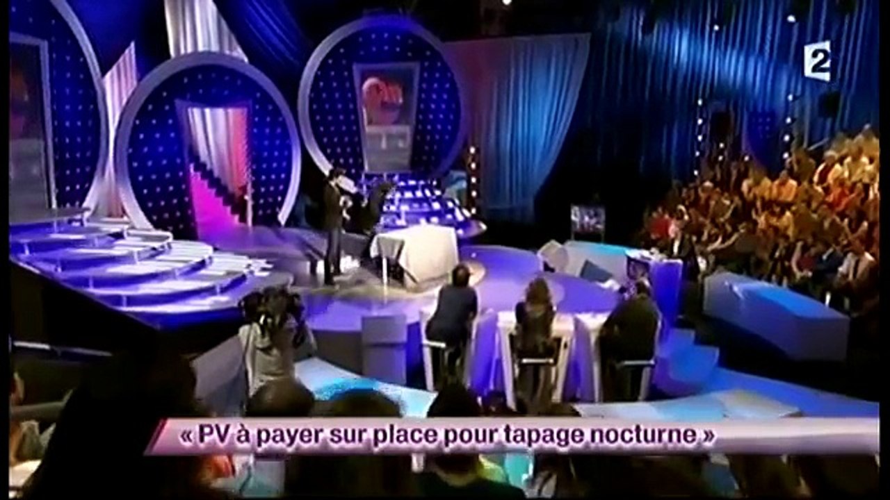 Arnaud Tsamere [63] Jérémy Ferrari [74] PV à payer sur place pour tapage nocturne - ONDAR