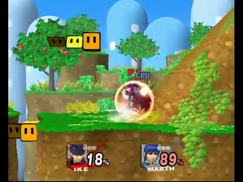 Super Smash Bros Brawl Ike Vs Marth