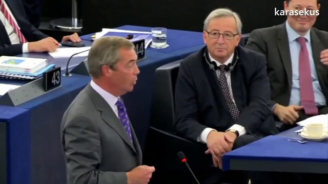 Nigel Farage on election process of Jean-Claude Juncker