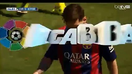 Cordoba vs Barcelona Almost 0-1 Messi Fantastic Skills and Big chance 02.05.2015