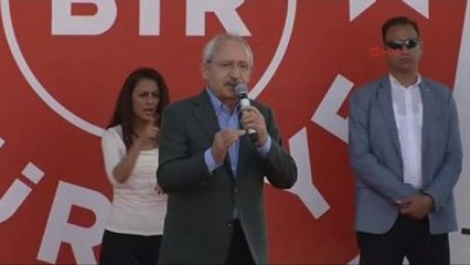 Antalya- 4- CHP Genel Başkanı Kılıçdaroğlu Mitingde Konuştu