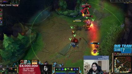 Imaqtpie et sa jolie esquive - League of legends