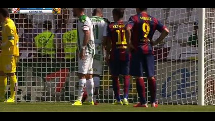 Goal Rakitic - Cordoba 0-1 Barcelona - 02-05-2015